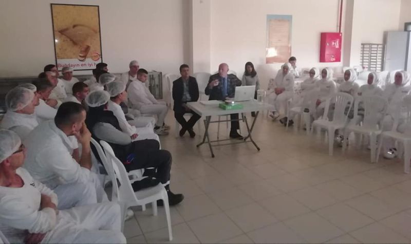 Batı Unlu Mamulleri çalışanlarına eğitim semineri düzenlendi